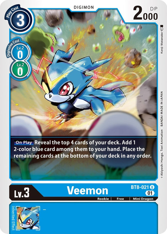 Veemon [BT8-021] [New Awakening]