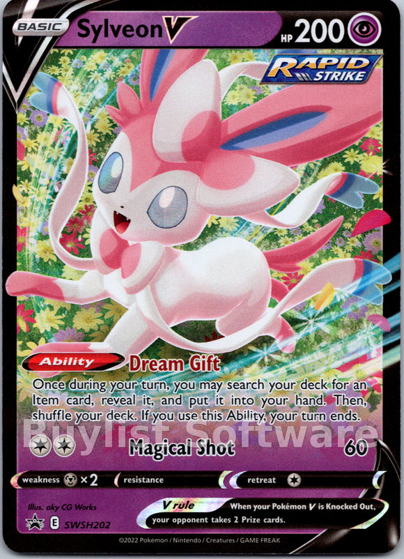 Sylveon V [SWSH202] [Sword & Shield Promo Cards] Holofoil