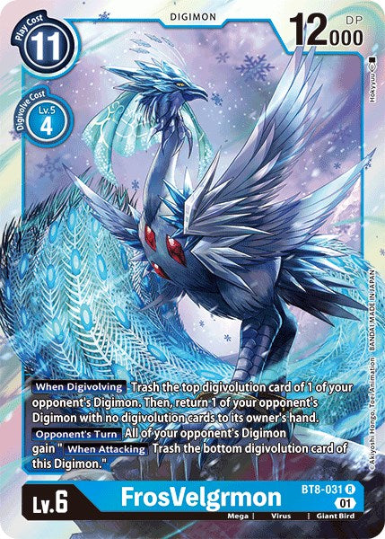 FrosVelgrmon [BT8-031 R] [New Awakening] Foil