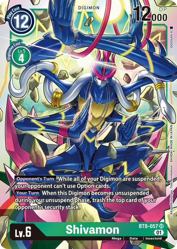 Shivamon [BT8-057] [New Awakening] Foil
