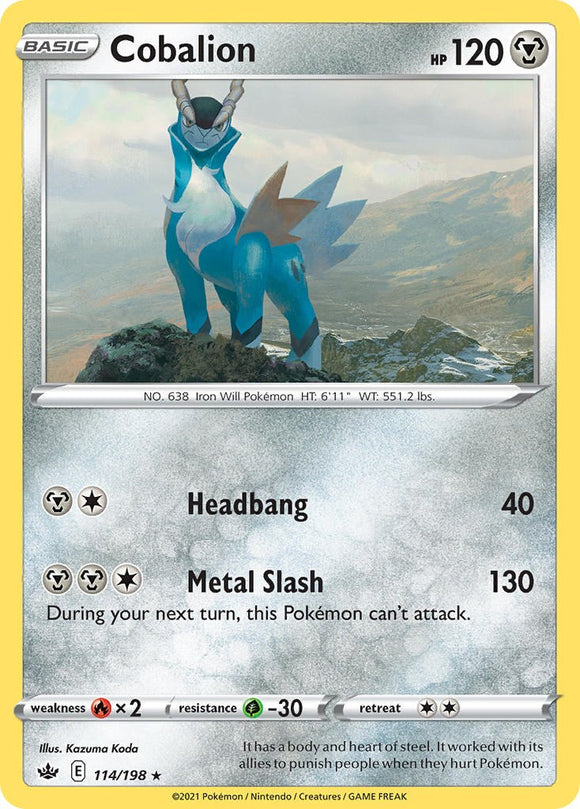 Cobalion [114/198] [Chilling Reign]