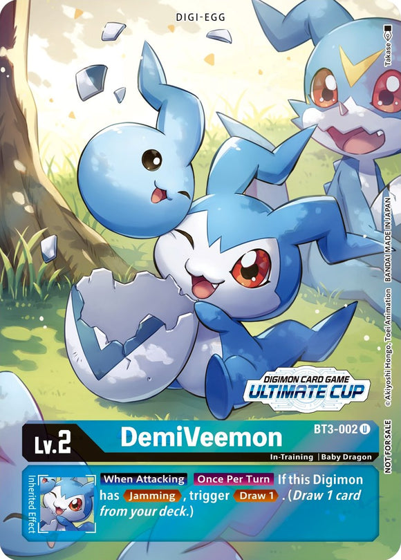 DemiVeemon (Ultimate Cup 2022) [BT3-002] [Release Special Booster 1.0] Foil