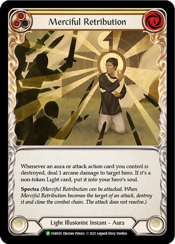 Merciful Retribution - FAB026 [FAB026] [Flesh and Blood: Promo Cards] Cold Foil