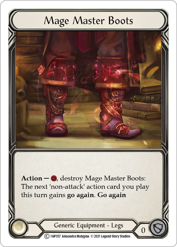 Mage Master Boots [1HP357] [History Pack Vol.1]