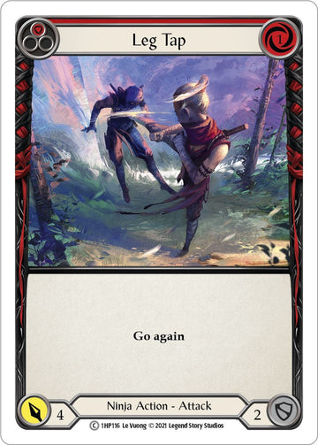 Leg Tap (Red) [1HP116] [History Pack Vol.1]