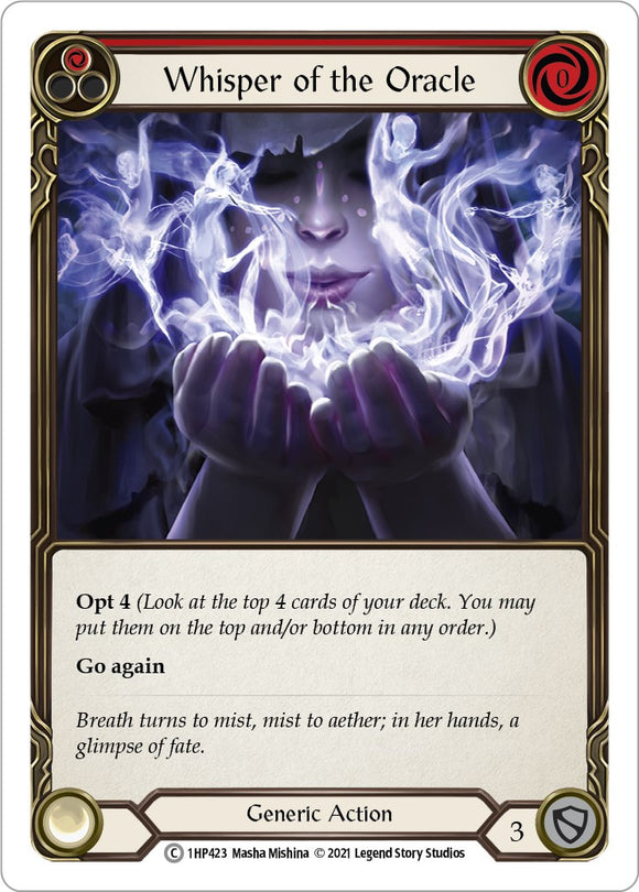 Whisper of the Oracle (Red) [1HP423] [History Pack Vol.1]