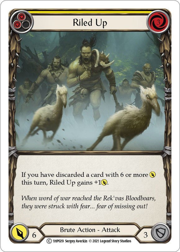 Riled Up (Yellow) [1HP029] [History Pack Vol.1]