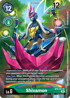 Shivamon (Alternate Art) [BT8-057] [New Awakening] Foil