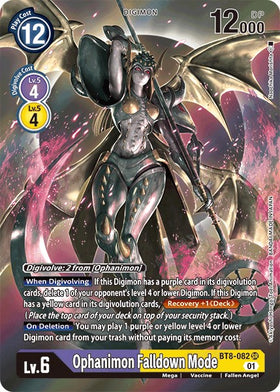 Ophanimon Falldown Mode (Alternate Art) [BT8-082] [New Awakening] Foil