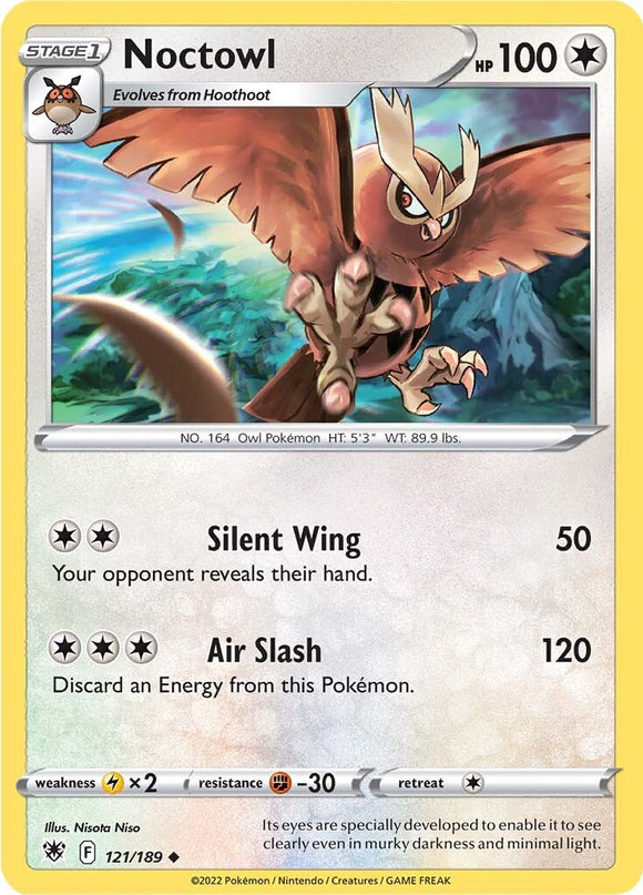 Noctowl [121/189] [Astral Radiance] Reverse Holofoil