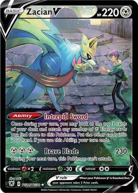 Zacian V [TG21/TG30] [Astral Radiance Trainer Gallery] Holofoil