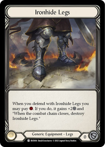 Ironhide Legs [RVD006] [Classic Battles: Rhinar vs Dorinthea] Rainbow Foil