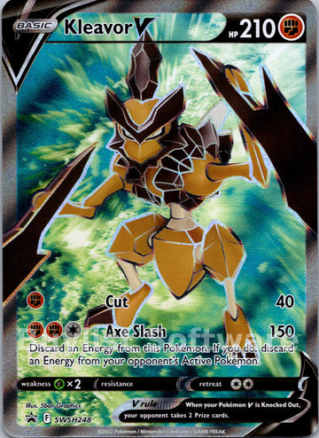 Kleavor V [SWSH248] [Sword & Shield Promo Cards] Holofoil