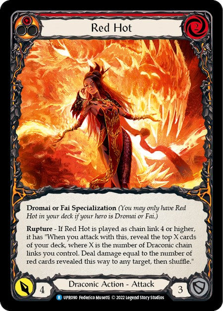 Red Hot [UPR090] [Uprising] Rainbow Foil