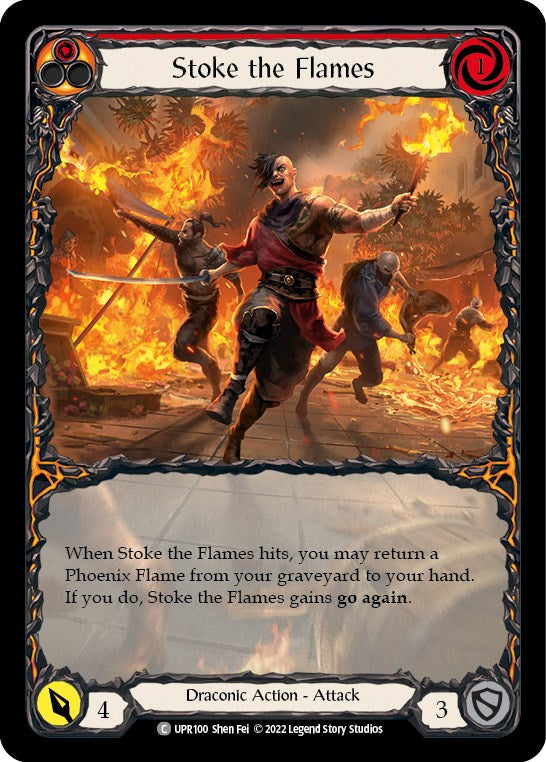 Stoke the Flames [UPR100] [Uprising] Rainbow Foil