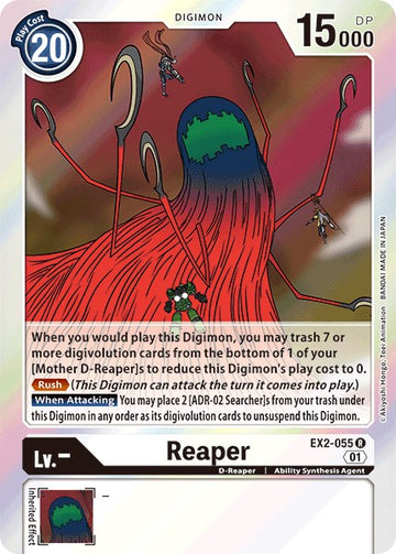 Reaper [EX2-055] [Digital Hazard] Foil