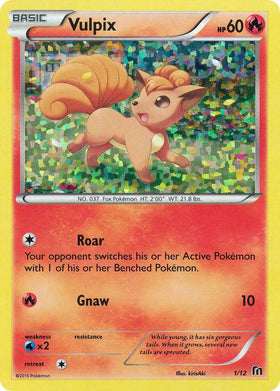 Vulpix [001/012] [McDonald's Promos 2016] Holofoil
