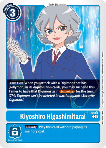 Kiyoshiro Higashimitarai (Official Tournament Pack Vol.5) [P-064] [Digimon Promotion Cards]