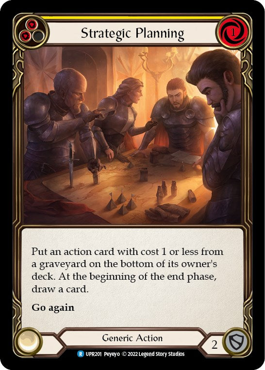 Strategic Planning (Yellow) [UPR201] [Uprising] Rainbow Foil