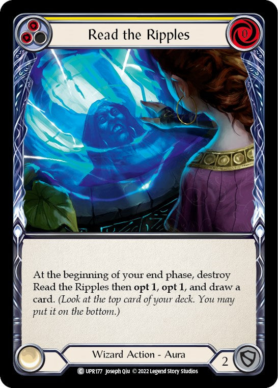 Read the Ripples (Yellow) [UPR177] [Uprising] Rainbow Foil