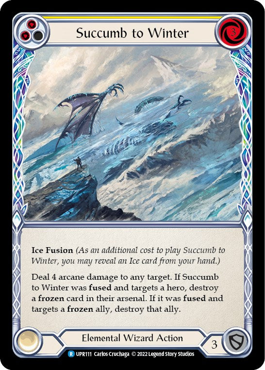 Succumb to Winter (Yellow) [UPR111] [Uprising]