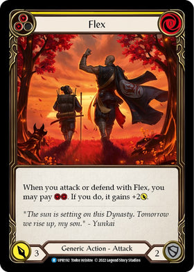 Flex (Yellow) [UPR192] [Uprising] Rainbow Foil