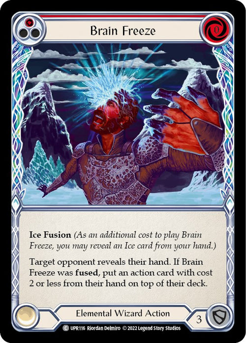 Brain Freeze (Red) [UPR116] [Uprising] Rainbow Foil