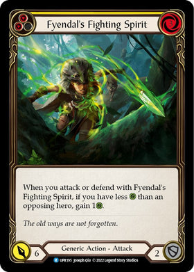 Fyendal's Fighting Spirit (Yellow) [UPR195] [Uprising]