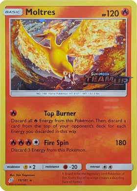 Moltres (Team Up Stamped) [019/181] [Team Up] Holofoil