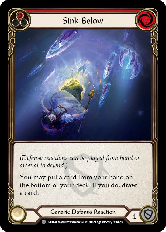 Sink Below [DRO028] [Blitz Deck: Uprising - Dromai]