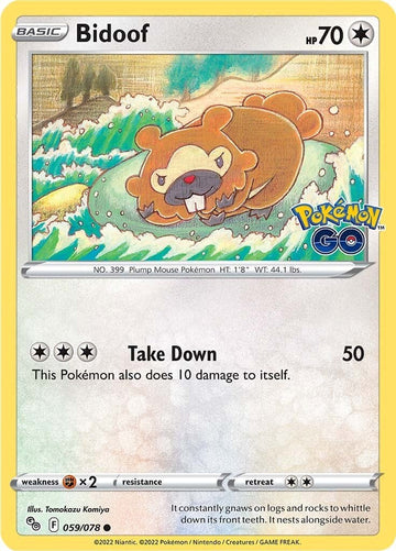Bidoof [059/078] [Pokemon GO]
