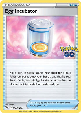 Egg Incubator [066/078] [Pokemon GO]