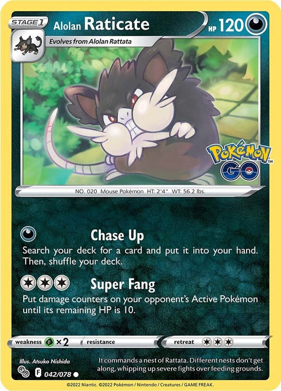 Alolan Raticate [042/078] [Pokemon GO]