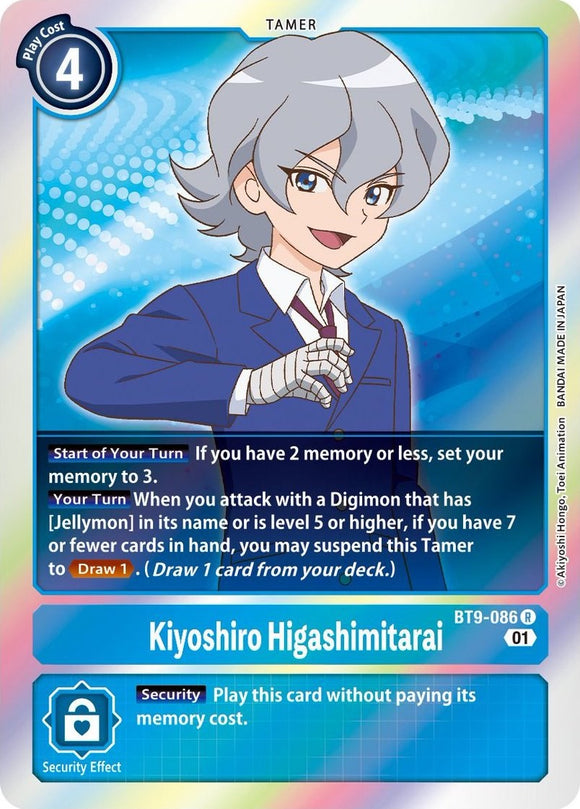 Kiyoshiro Higashimitarai [BT9-086] [X Record] Foil