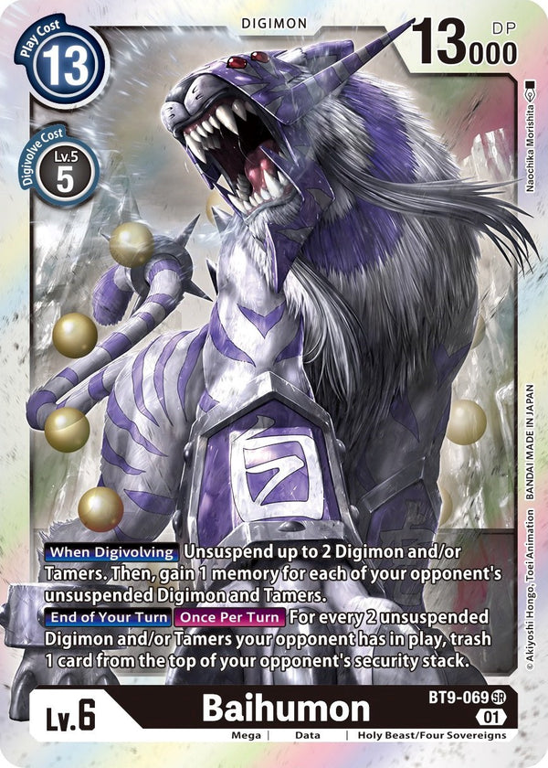 Baihumon [BT9-069] [X Record] Foil