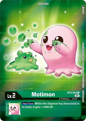 Motimon (Box Topper) [BT9-004] [X Record] Foil