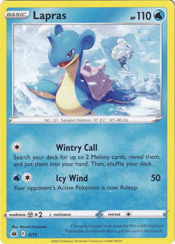Lapras [006/015] [McDonald's Promos 2022]