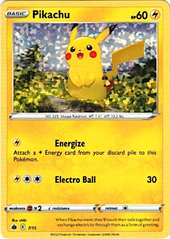 Pikachu [007/015] [McDonald's Promos 2022] Holofoil