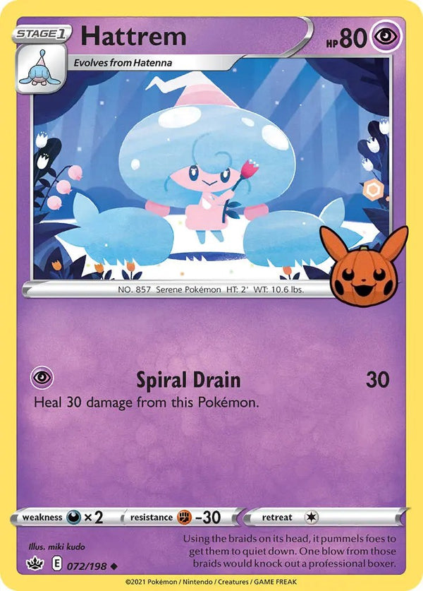Hattrem [072/198] [Trick or Trade BOOster Bundle]
