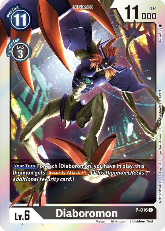 Diaboromon (Event Pack 3) [P-016] [Digimon Promotion Cards] Foil