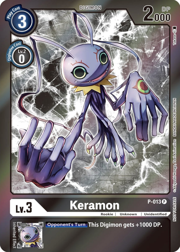 Keramon (Event Pack 3) [P-013] [Digimon Promotion Cards] Foil