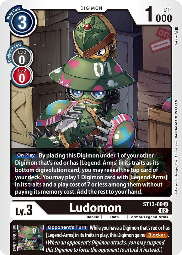 Ludomon [ST13-09] [Starter Deck 13: Ragnaloardmon]