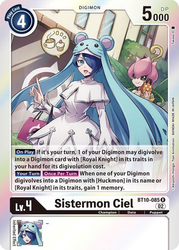 Sistermon Ciel [BT10-085] [Xros Encounter] Foil