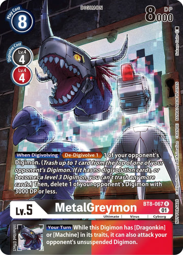 MetalGreymon (25th Special Memorial Pack) [BT8-067] [New Awakening] Foil