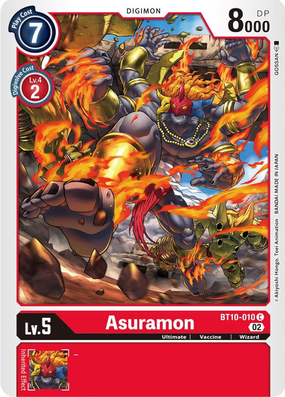 Asuramon [BT10-010 C] [Xros Encounter]