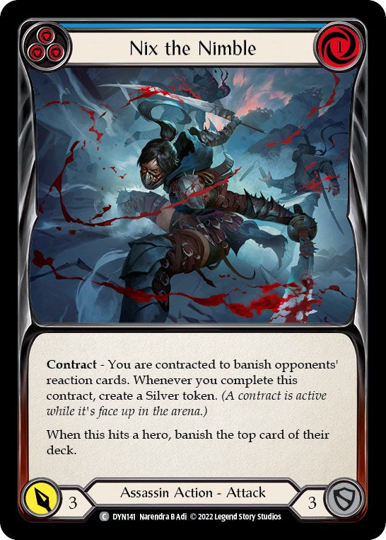 Nix the Nimble (Blue)