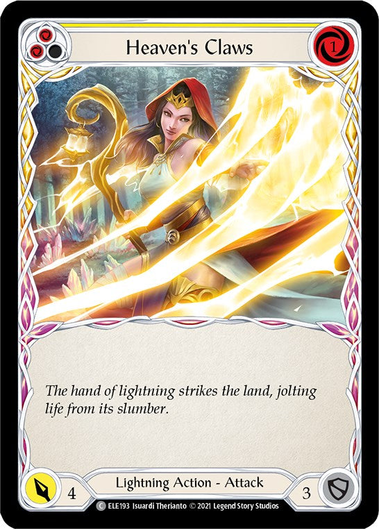 Heaven's Claws (Yellow)
