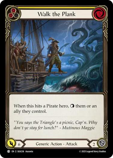 Walk the Plank (Yellow)