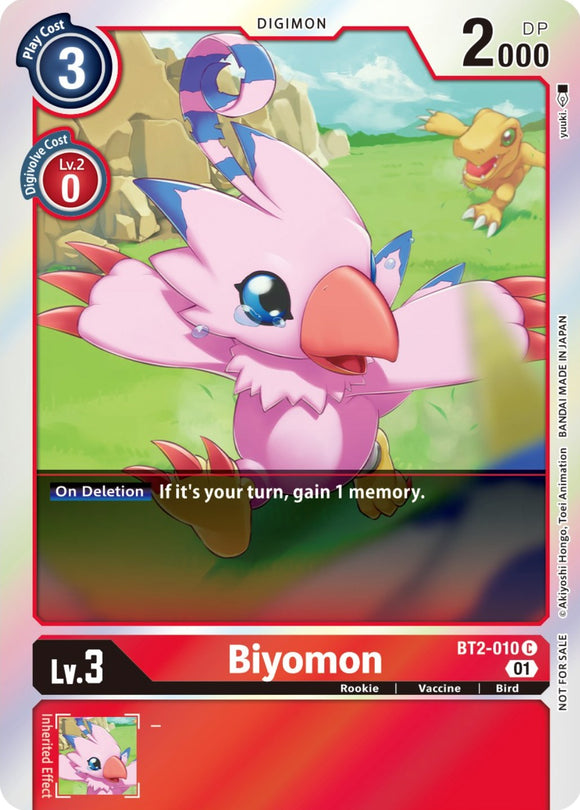 Biyomon (ST-11 Special Entry Pack) [BT2-010] [Release Special Booster 1.0] Foil