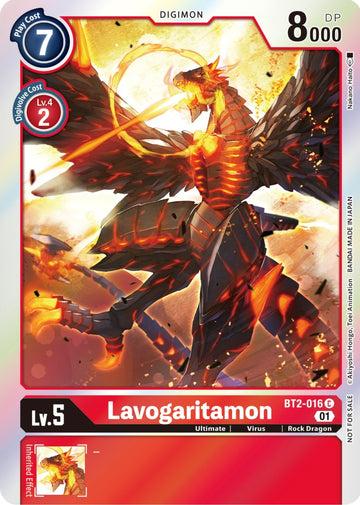 Lavogaritamon (ST-11 Special Entry Pack) [BT2-016] [Release Special Booster 1.0] Foil